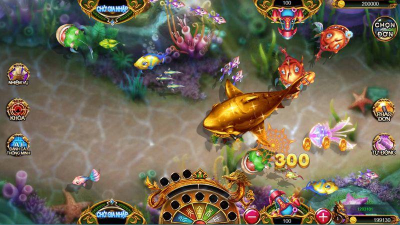 Bắn cá thú vị tại VN88