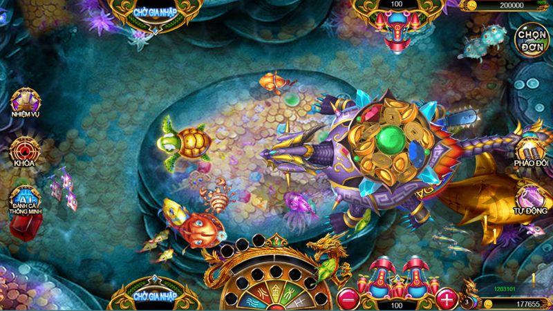 Cơ hội kiếm tiền thật từ game bắn cá