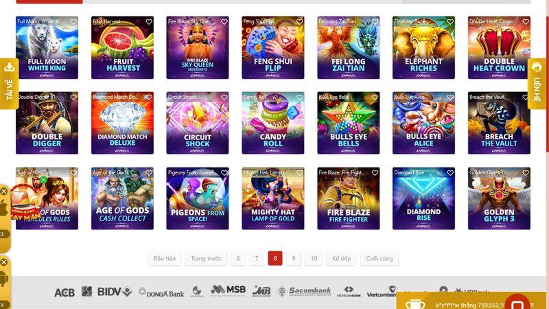 Game Treasure Nile VN88 đầy hấp dẫn