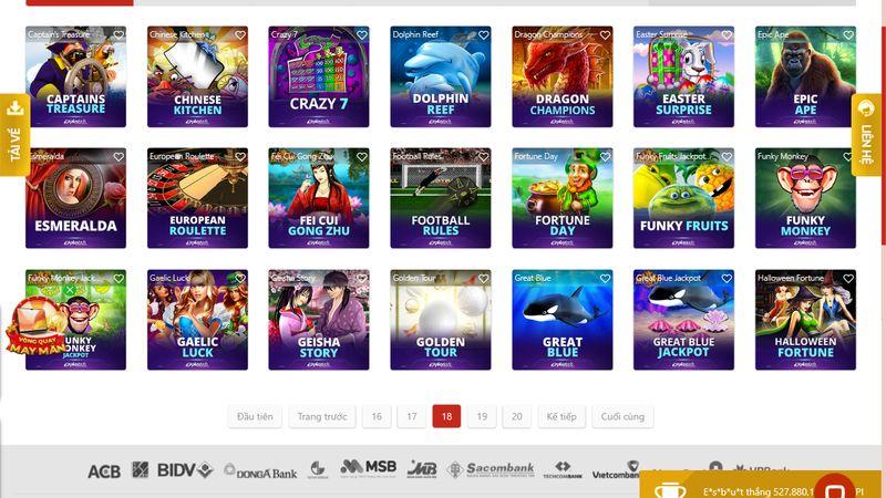 Jackpot tại VN88 luôn thu hút người chơi