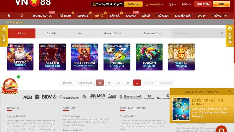 Nổ Hũ Triple Profits Games VN88: Quay Hũ Đổi Thưởng Đỉnh Cao