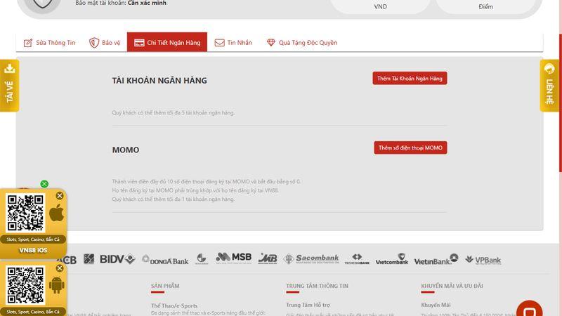 Quy trình rút tiền VN88 rất quan trọng