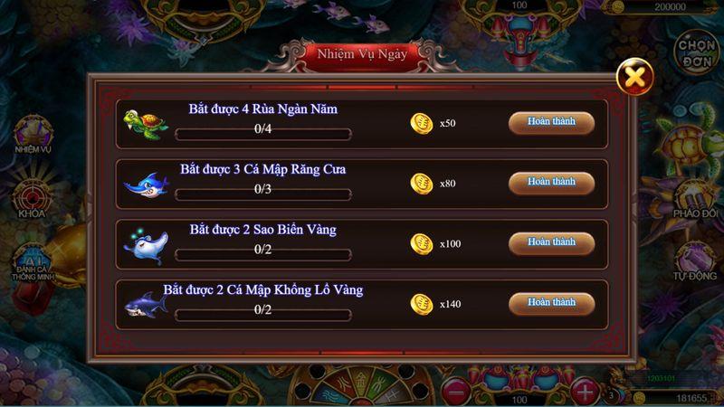 Trải nghiệm săn thưởng không giới hạn