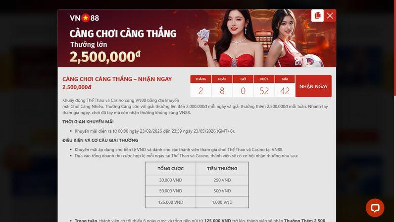 VN88 Hỗ Trợ Khách Hàng Tốt Nhất